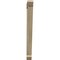 Ekena Millwork Traditional Slat Rough Sawn Bracket, Douglas Fir, 4"W x 34"D x 46"H BKT04X34X46TRA06RDF - alternate 2